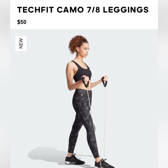 Adidas Techfit Camo 7/8 tights - Picture 3 of 11